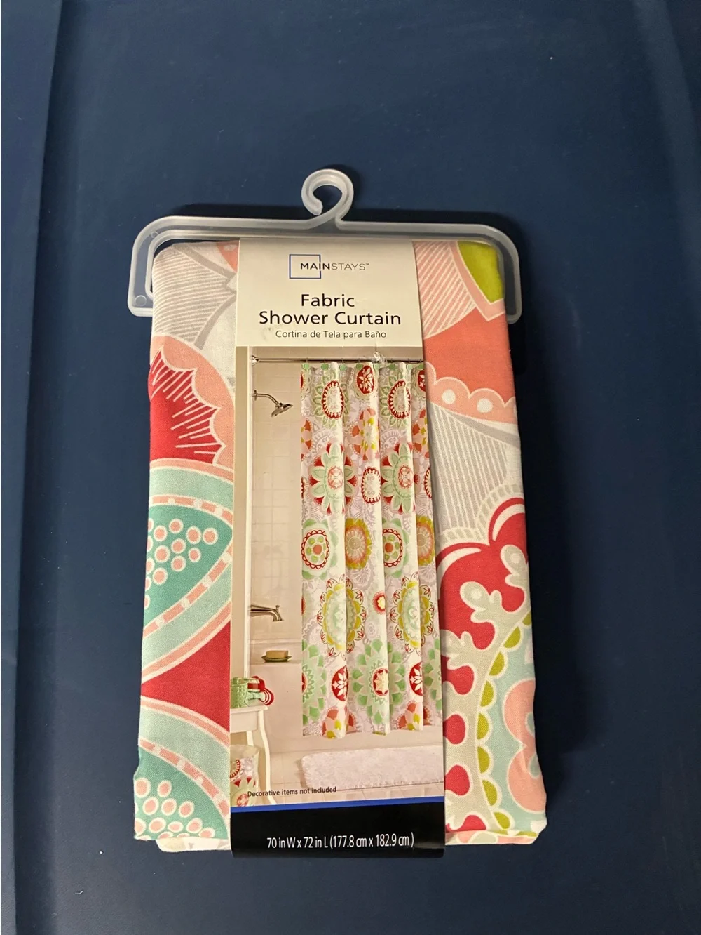 Groovy Medallion Shower curtain